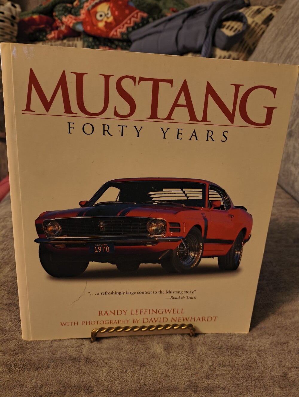 Mustang Forty Years Kids Poster Book